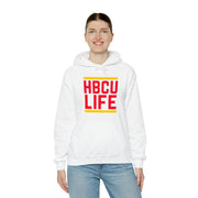 Classic HBCU LIFE Red & Gold School Colors Rep University of the District of Columbia & Tuskegee University Unisex Hooded Sweatshirt