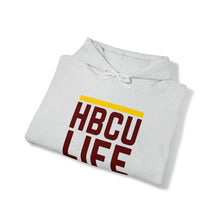 Load image into Gallery viewer, Classic HBCU LIFE Maroon &amp; Gold School Colors Rep Central State University &amp; Simmons College Unisex Hooded Sweatshirt
