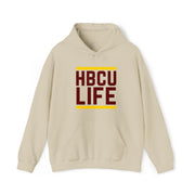 Classic HBCU LIFE Maroon & Gold School Colors Rep Central State University & Simmons College Unisex Hooded Sweatshirt