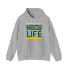 Load image into Gallery viewer, Classic HBCU LIFE Green &amp; Gold School Colors Rep Kentucky State University Unisex Hooded Sweatshirt
