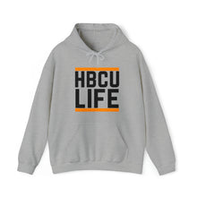 Load image into Gallery viewer, Classic HBCU LIFE Black and Orange School Colors Rep St. Pauls College Unisex Hooded Sweatshirt
