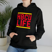 Classic HBCU LIFE Red & Gold School Colors Rep University of the District of Columbia & Tuskegee University Unisex Hooded Sweatshirt