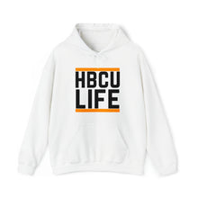 Load image into Gallery viewer, Classic HBCU LIFE Black and Orange School Colors Rep St. Pauls College Unisex Hooded Sweatshirt
