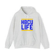 Classic HBCU LIFE Reflux Blue and Gold School Colors Rep Allen University & Oakwood University Unisex Hooded Sweatshirt