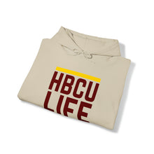 Load image into Gallery viewer, Classic HBCU LIFE Maroon &amp; Gold School Colors Rep Central State University &amp; Simmons College Unisex Hooded Sweatshirt
