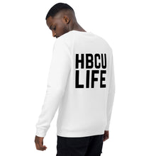 Load image into Gallery viewer, HBCU LIFE Collection - First Day of School Unisex White Sweatshirt
